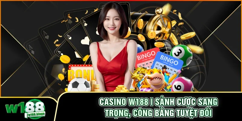 Casino W188 | Sảnh Cược Sang Trọng, Công Bằng Tuyệt Đối