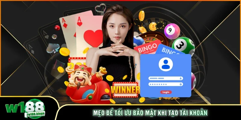 Mẹo để tối ưu bảo mật khi tạo tài khoản